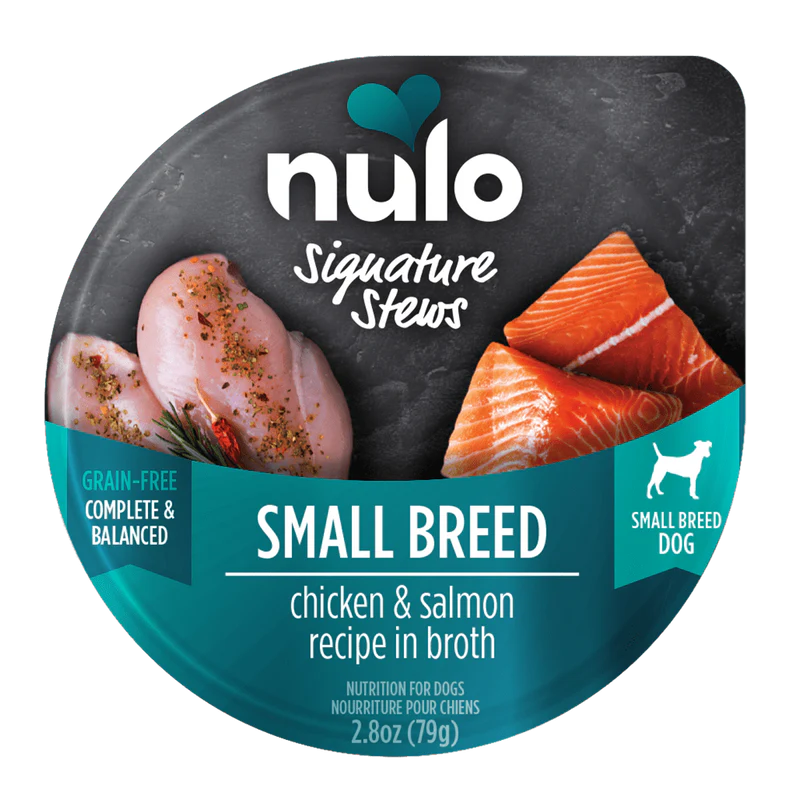 Nulo Chicken & Salmon In Broth Signature Stew For Small Breed Dogs 2.8OZ