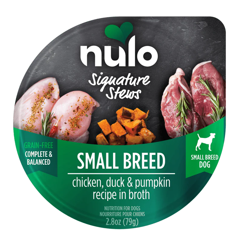 Nulo Chicken, Duck & Pumpkin In Broth Signature Stew For Small Breed Dogs 2.8OZ