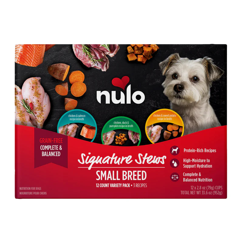 Nulo Signature Stew For Small Breed Dogs Variety Pack