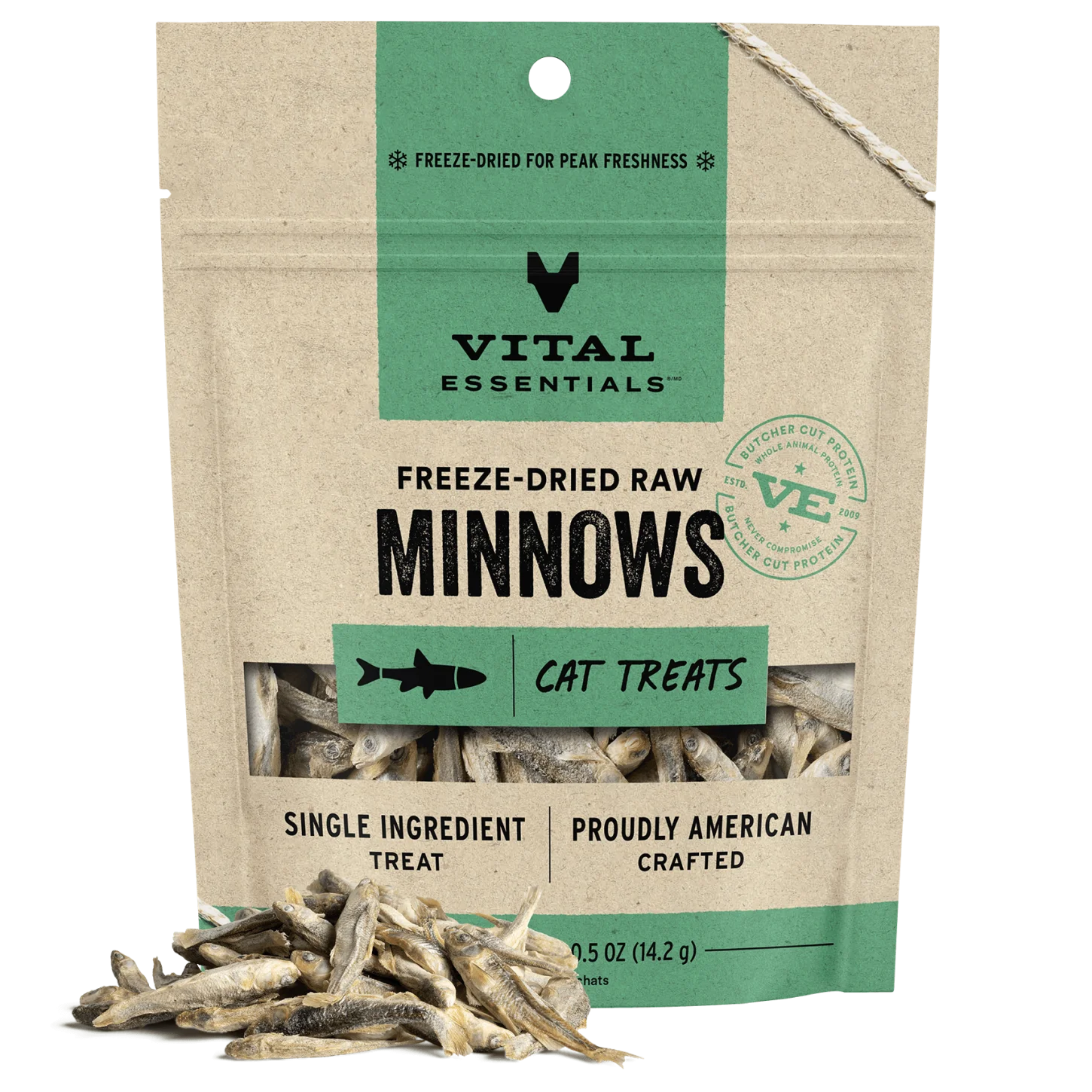 Vital Essentials Freeze-Dried Minnows Cat Treats