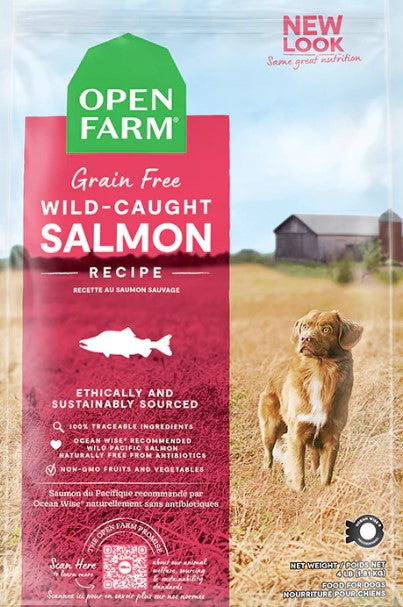OPEN FARM Wild-Caught Salmon Grain-Free Dog Kibble