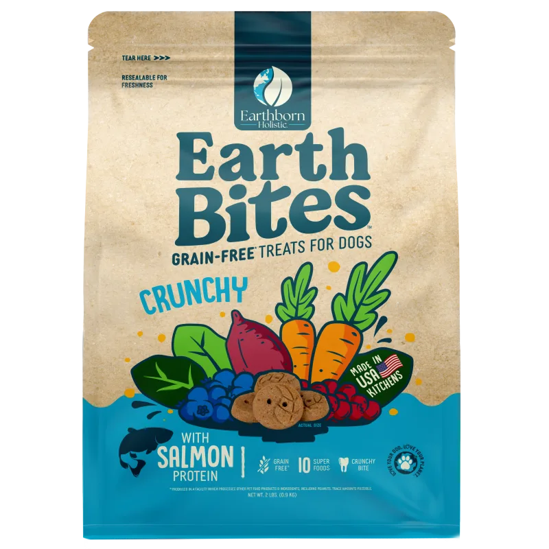Earthborn EarthBites Crunchy Salmon Meal Recipe