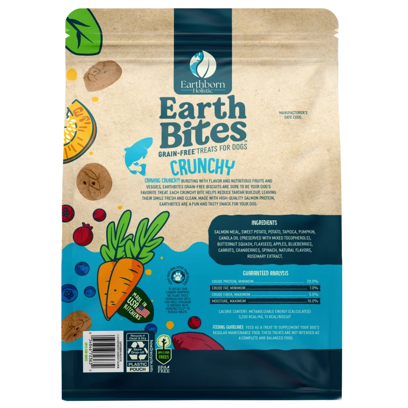 Earthborn EarthBites Crunchy Salmon Meal Recipe