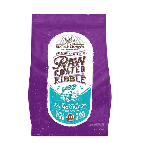 STELLA AND CHEWYS CAT RAW COATED SALMON