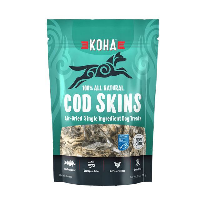 KOHA DOG TREATS COD SKIN