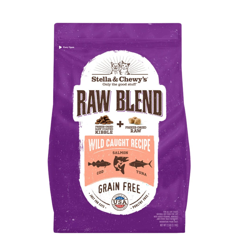 STELLA AND CHEWYS CAT RAW BLEND WILD CAUGHT 5LB