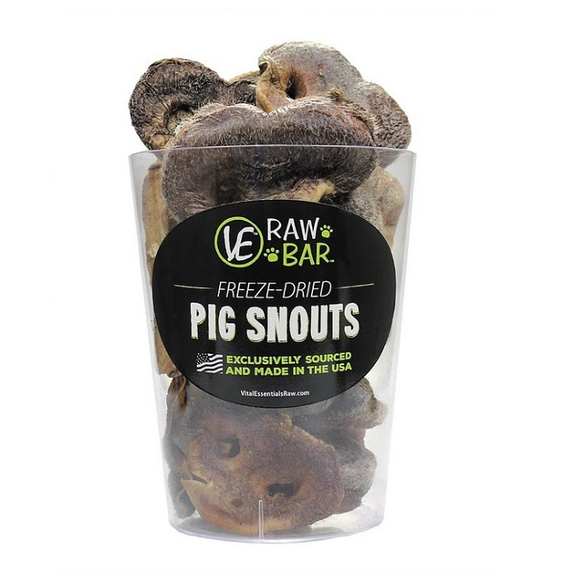 FREEZE DRIED VITAL ESSENTIALS PIG SNOUT