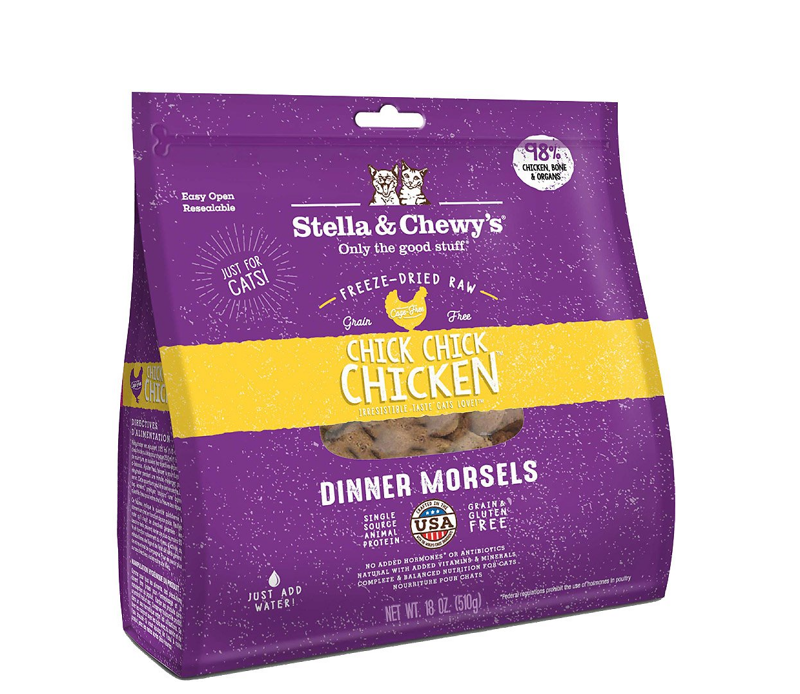 STELLA AND CHEWYS FREEZE DRIED CAT CHICK CHICK CHICKEN