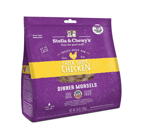 STELLA AND CHEWYS FREEZE DRIED CAT CHICK CHICK CHICKEN