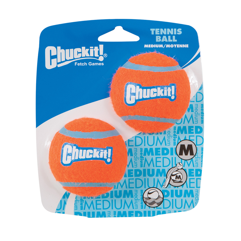 CHUCKIT! TENNIS BALL 2-PACK ORANGE