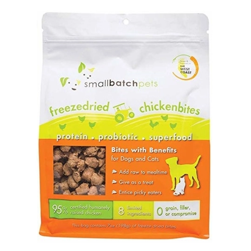 SMALLBATCH FREEZE-DRIED CHICKEN BITES 7OZ