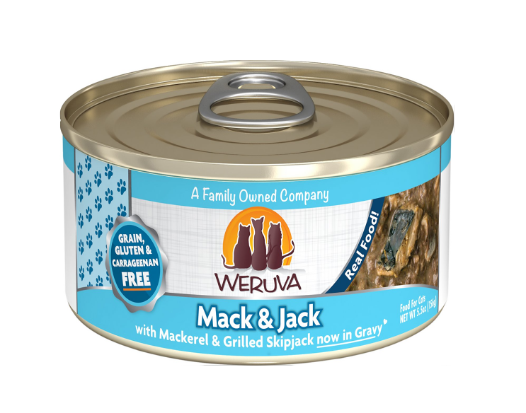 WERUVA CAT CAN MACK AND JACK 5.5OZ