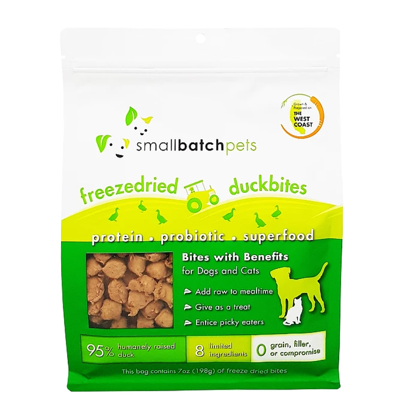 SMALLBATCH FREEZE-DRIED DUCK BITES 7OZ