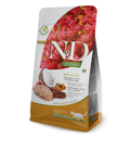 FARMINA N&D CAT QUINOA SKIN AND COAT QUAIL 3.3LB