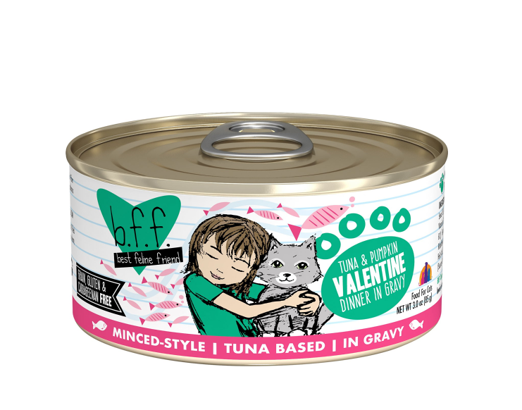 WERUVA CAT CAN BFF GRAVY TUNA AND PUMPKIN VALENTINE