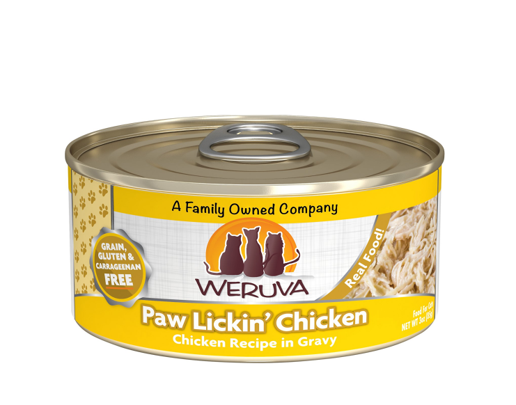 WERUVA CAT CAN PAW LICKIN CHICKEN