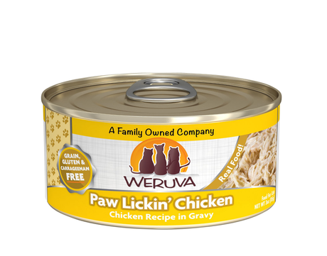 WERUVA CAT CAN PAW LICKIN CHICKEN