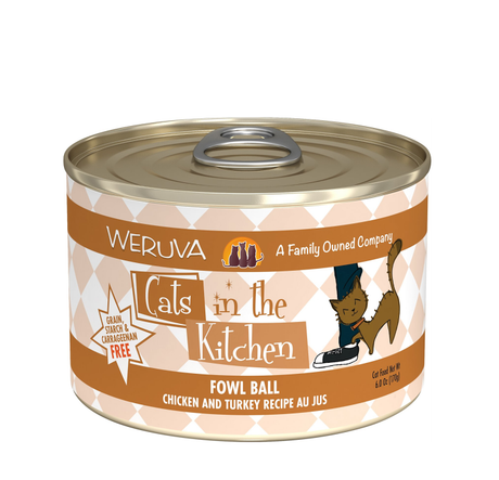 WERUVA CAT CAN CITK FOWL BALL