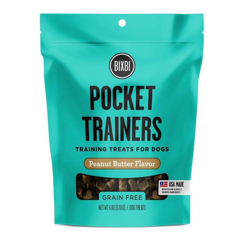BIXBI POCKET TRAINERS PEANUT BUTTER 6OZ