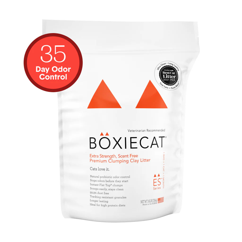 BoxieCat Extra Strength Multi-Cat Clumping Clay Litter