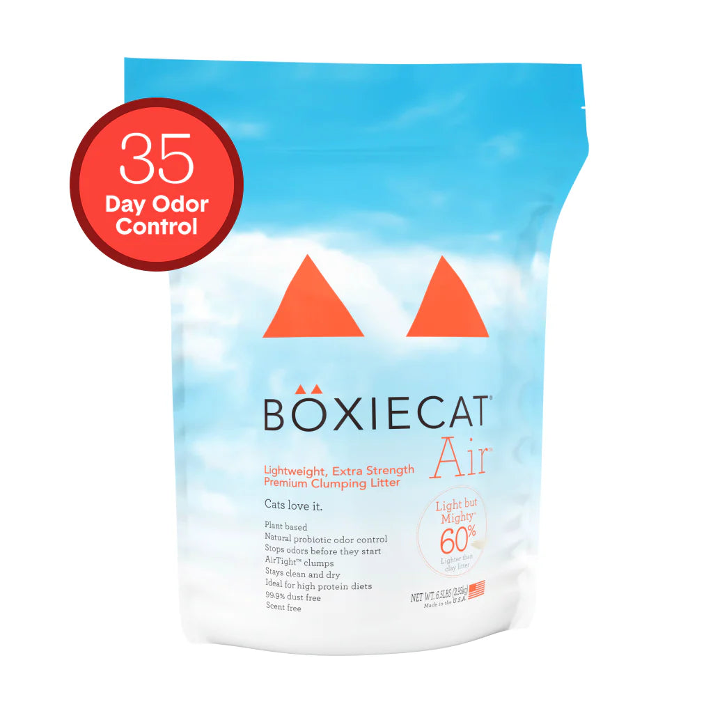 BoxieCat Extra Strength Multi-Cat Lightweight Plant-Based Litter