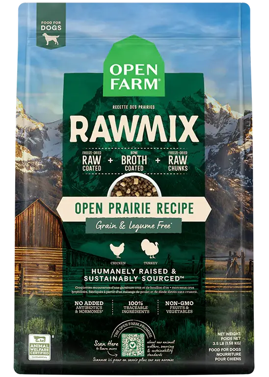 OPEN FARM RAWMIX GRAIN FREE OPEN PRAIRIE