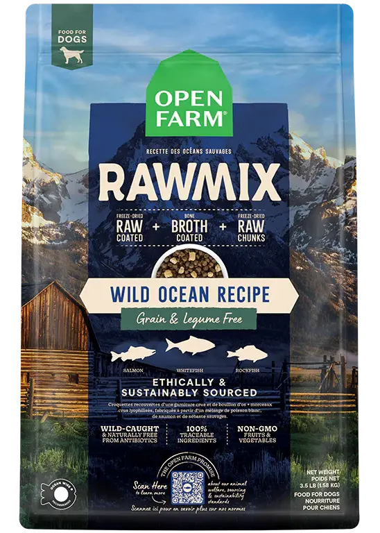 OPEN FARM RAWMIX GRAIN FREE WILD OCEAN