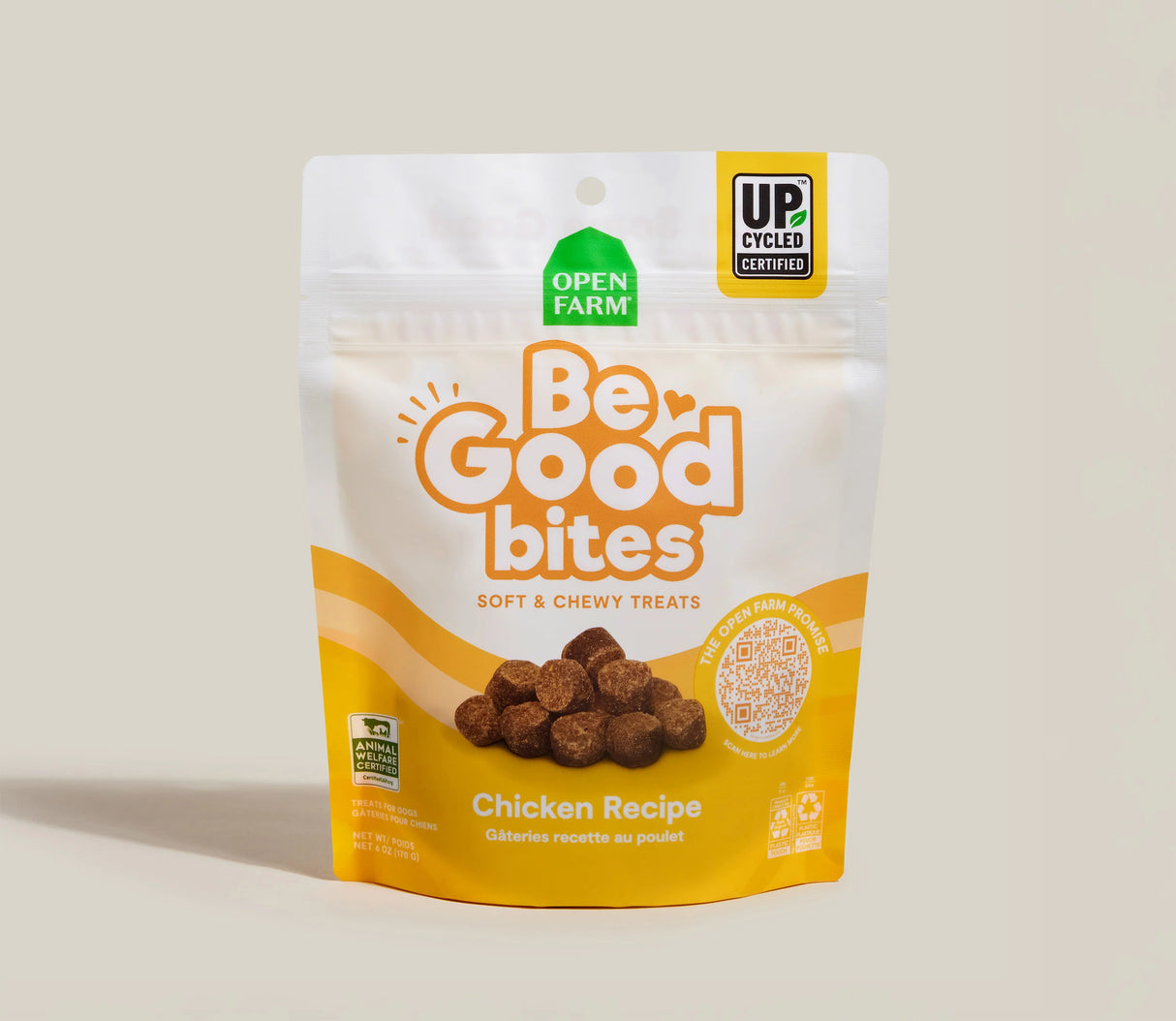 OPEN FARM Be Good Bites Chicken Treats 6OZ