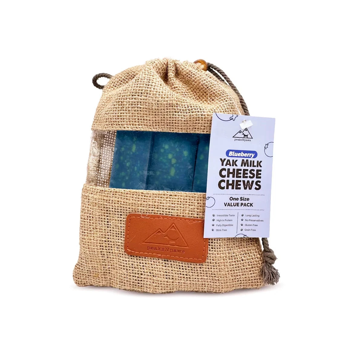 Peaks N Paws Flavored Yak Milk Chews 3PK