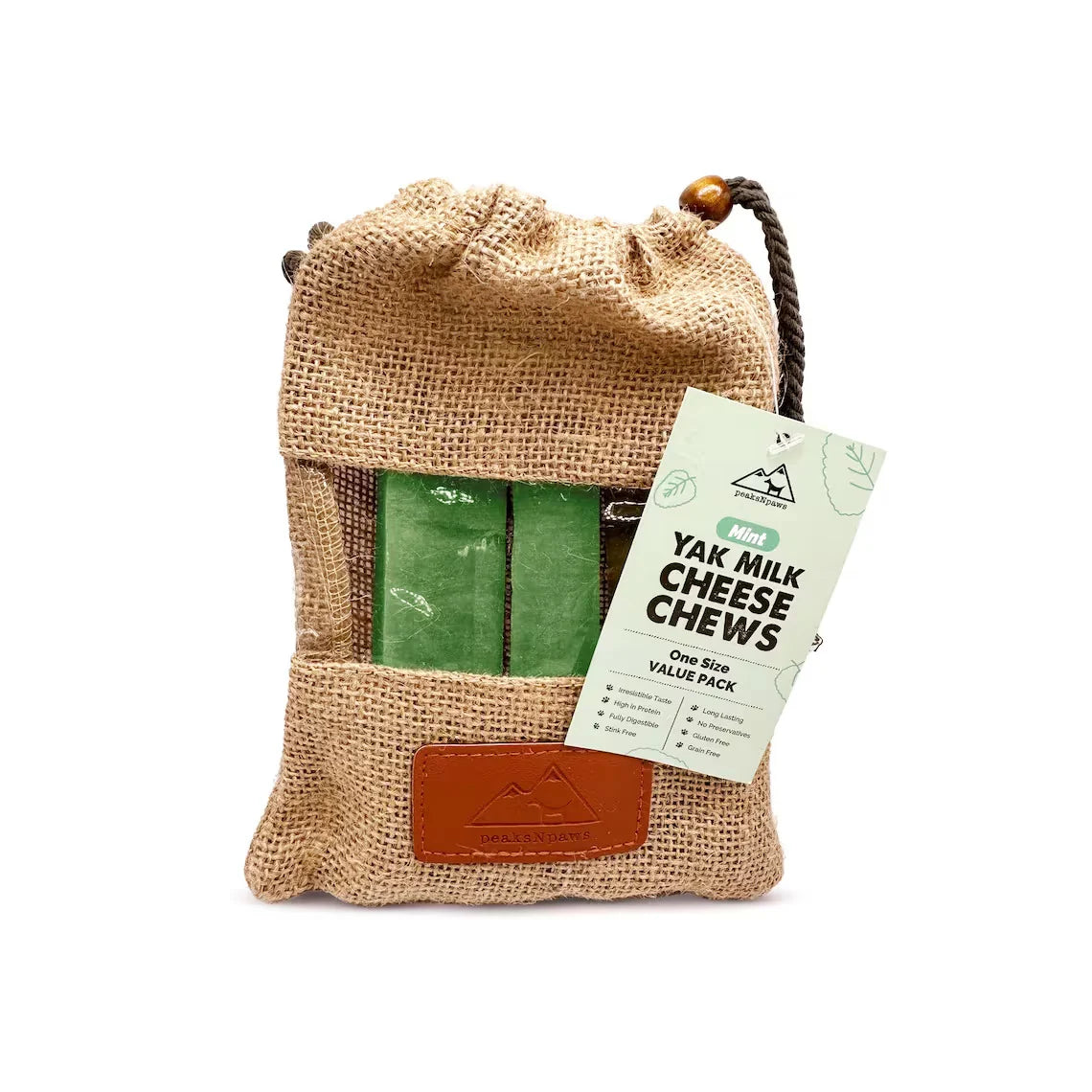 Peaks N Paws Flavored Yak Milk Chews 3PK