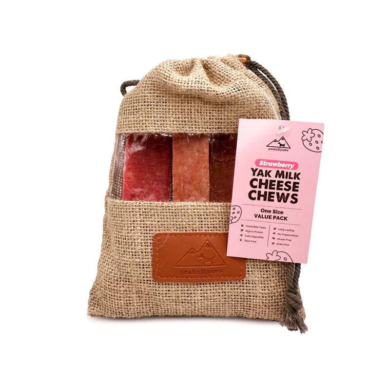 Peaks N Paws Flavored Yak Milk Chews 3PK