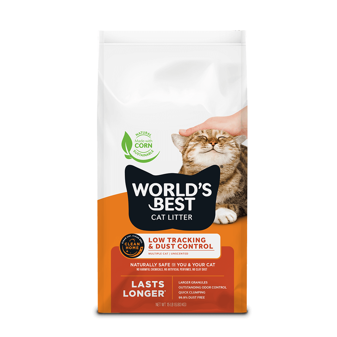 World's Best Cat Litter Low Tracking & Dust Control