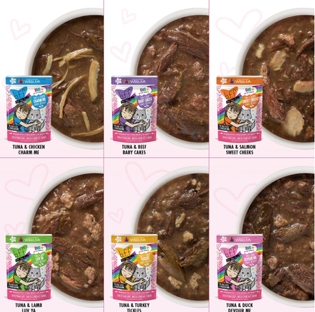 WERUVA CAT POUCH BFF GRAVY RAINBOW A GOGO VARIETY PACK