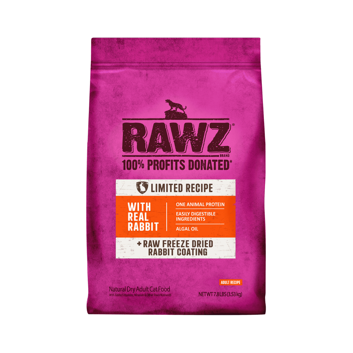 Rawz Limited Recipe Rabbit Dry Cat Food