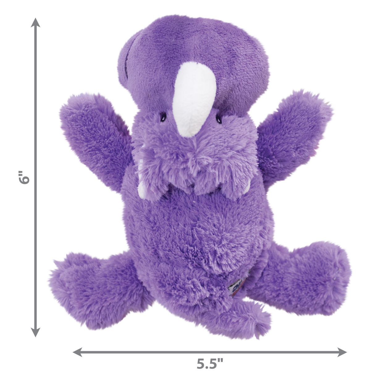 KONG Cozie Rosie Rhino Dog Toy