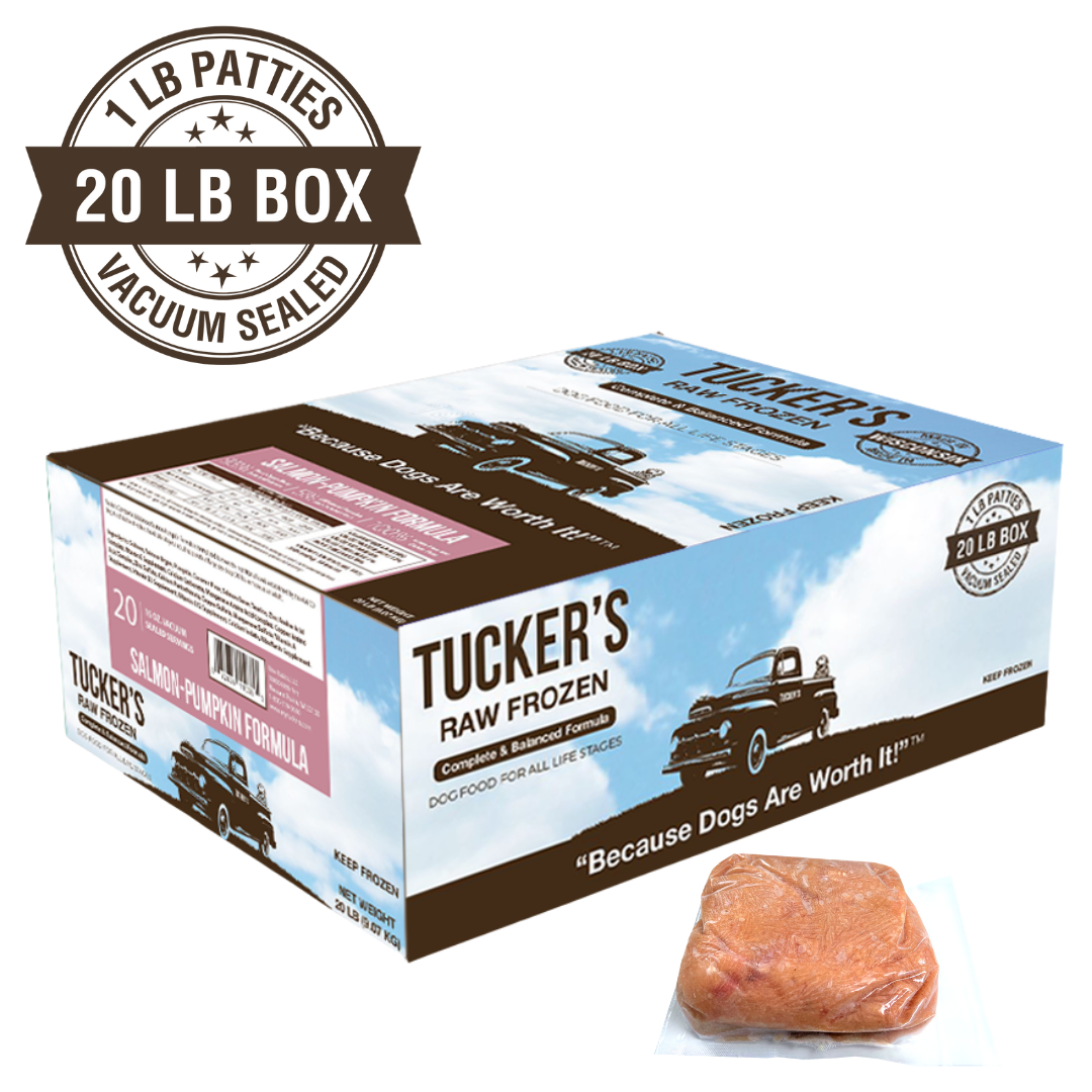 Tucker's Salmon and Pumpkin Frozen Raw Dog Food