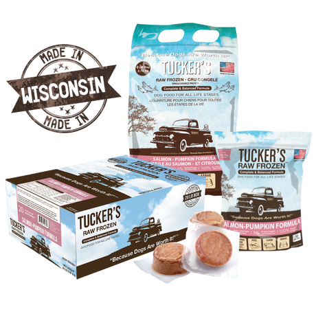 Tucker's Salmon and Pumpkin Frozen Raw Dog Food