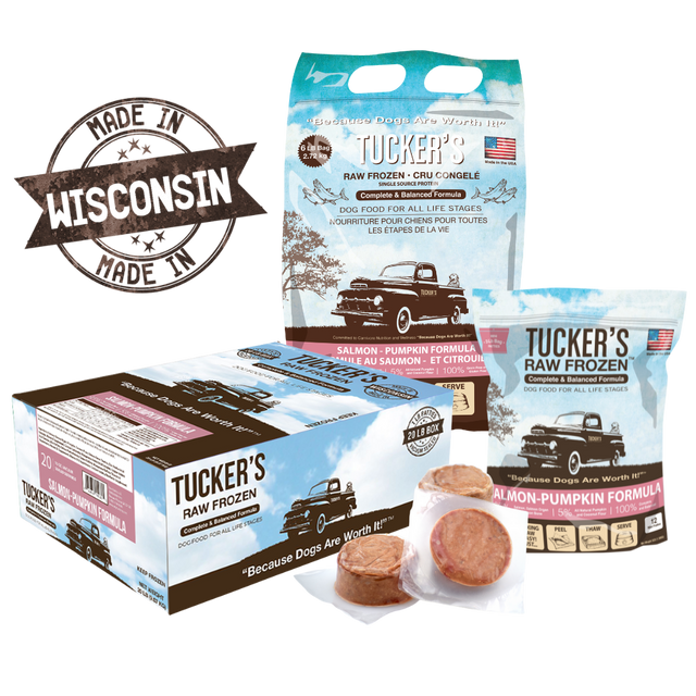 Tucker's Salmon and Pumpkin Frozen Raw Dog Food
