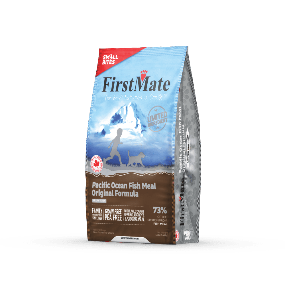 FirstMate Pacific Ocean Fish Meal Original Formula Small Bites Dog Food