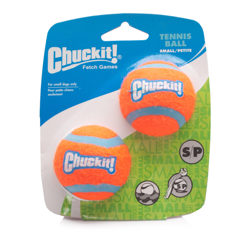 CHUCKIT! TENNIS BALL SMALL 2-PACK