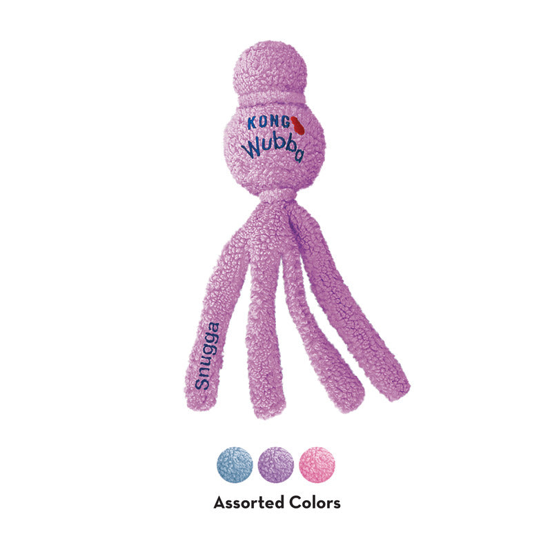 KONG Snugga Wubba Dog Toy - Assorted Colors
