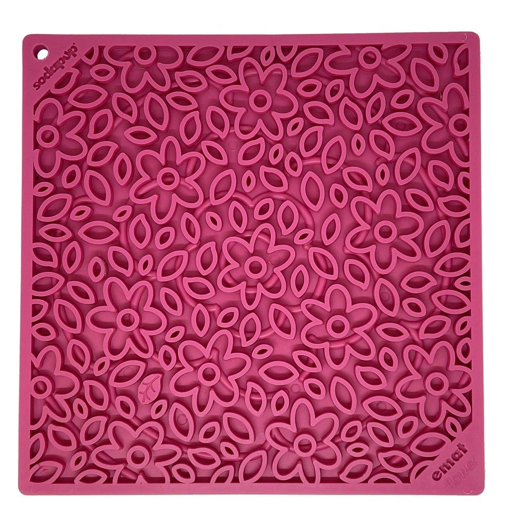 SODAPUP LARGE LICK MAT FLOWER POWER