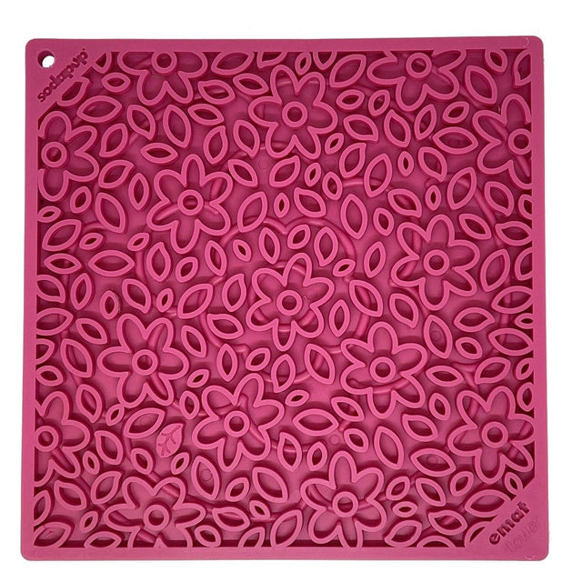 SODAPUP LARGE LICK MAT FLOWER POWER