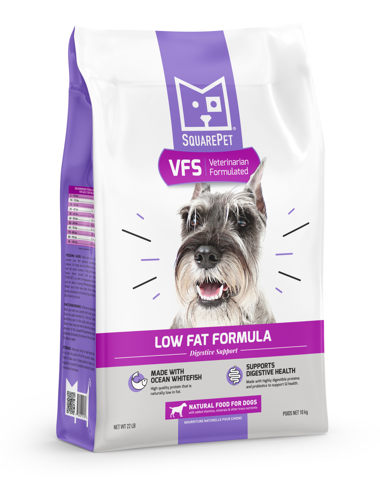 SQUAREPET VET FORMULATED LOW FAT