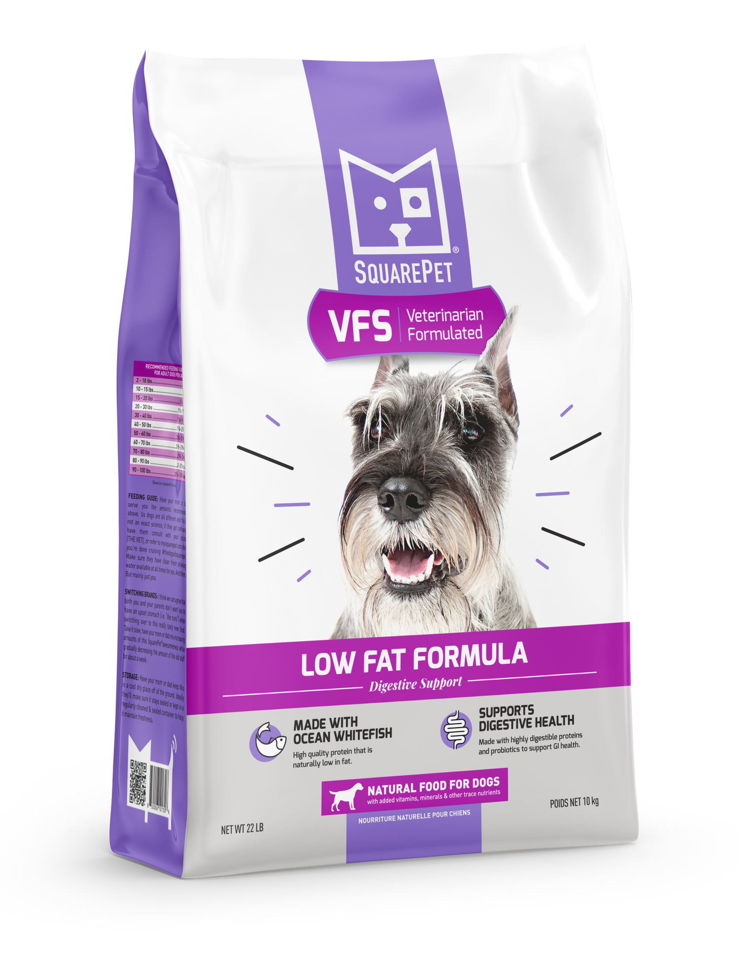 SQUAREPET VET FORMULATED LOW FAT