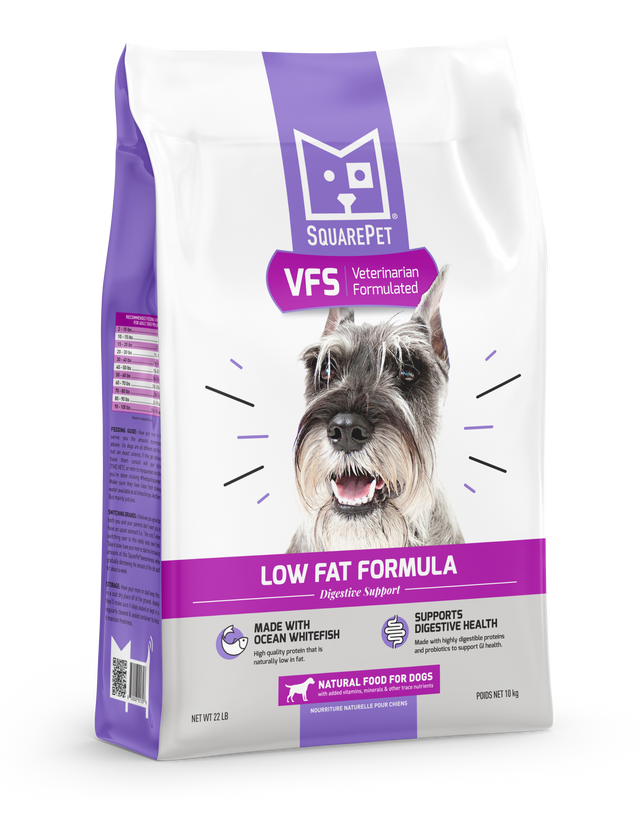 SQUAREPET VET FORMULATED LOW FAT