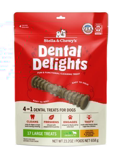 STELLA AND CHEWYS DENTAL DELIGHTS LARGE