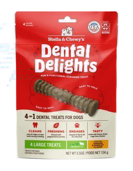 STELLA AND CHEWYS DENTAL DELIGHTS LARGE