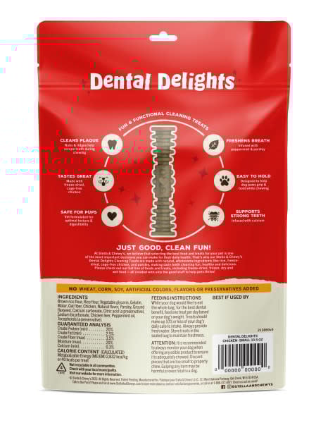 STELLA AND CHEWYS DENTAL DELIGHTS SMALL