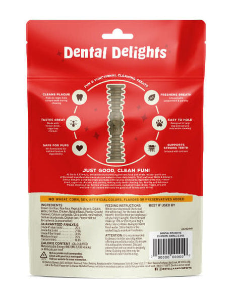 STELLA AND CHEWYS DENTAL DELIGHTS SMALL